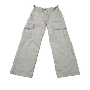 Hollister Baggy Cargo Pants Mens 29x29 Wide Leg Utility Y2K Skate Grunge 2000s